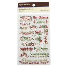 Recollections Christmas Wishes Stickers